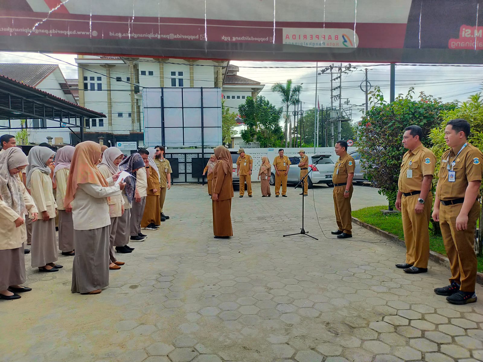 KABID PPED SAMPAIKAN HAL INI SAAT APEL 